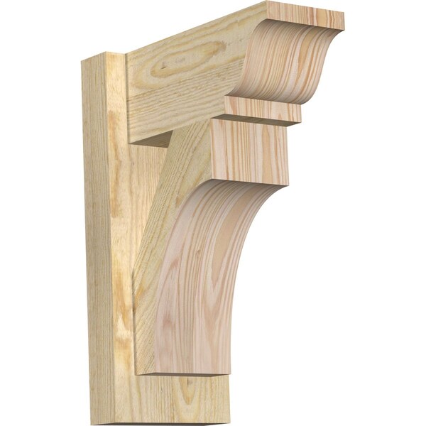 Ekena Millwork Westlake Traditional Rough Sawn Outlooker, Douglas Fir, 6"W x 12"D x 16"H OUT06X12X16WTL01RDF - main